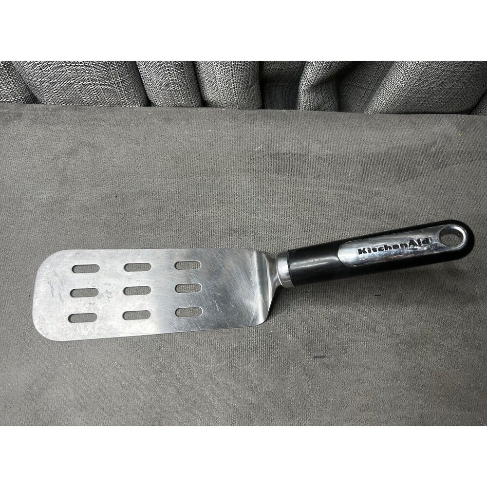 Kitchen Aid Restaurant Commercial Use Large Metal Slotted Lifter Turner Grill
